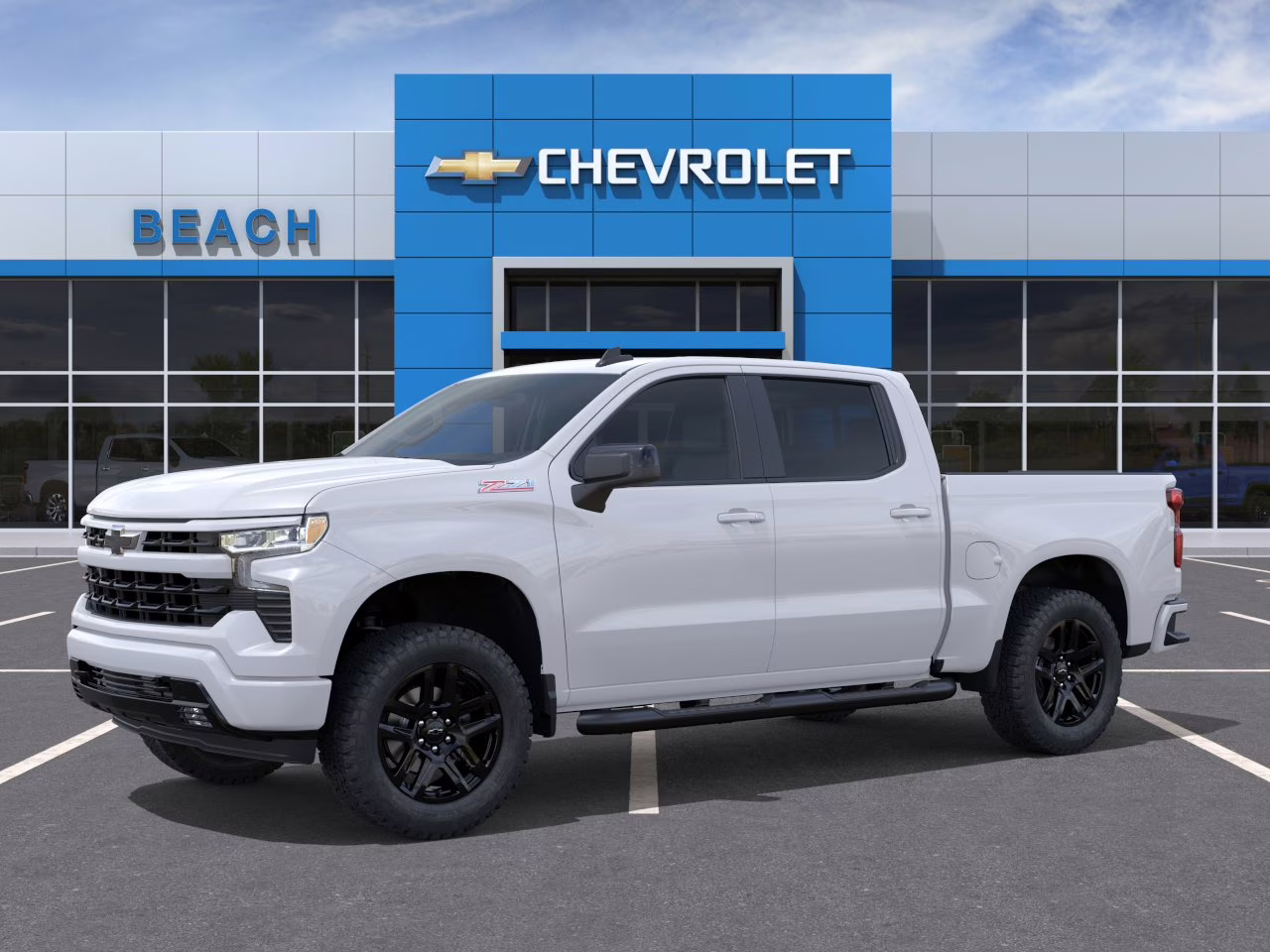 2026 Summit White Chevrolet Silverado 1500 RST 4X4 Truck