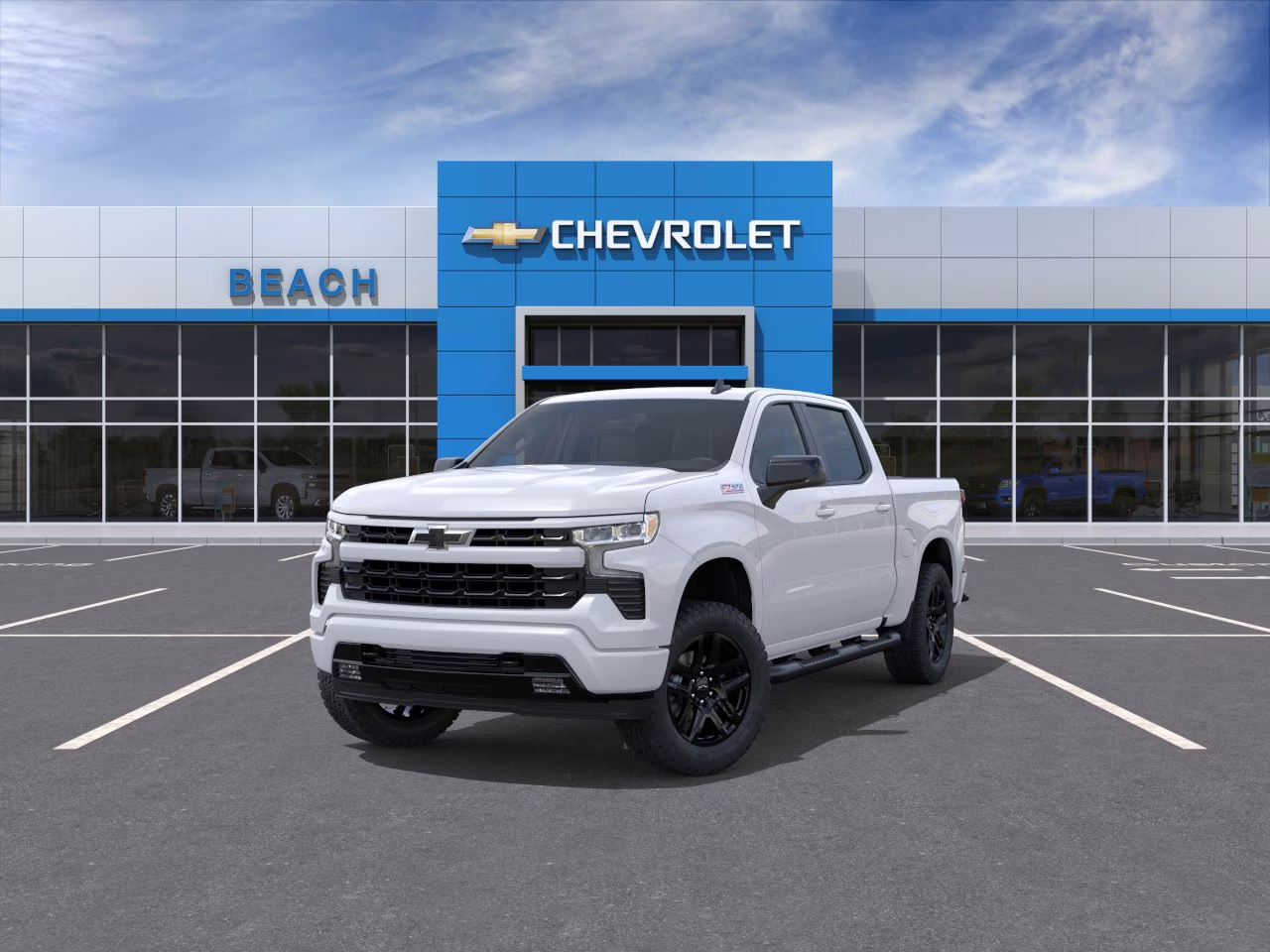 2026 Summit White Chevrolet Silverado 1500 RST 4X4 Truck