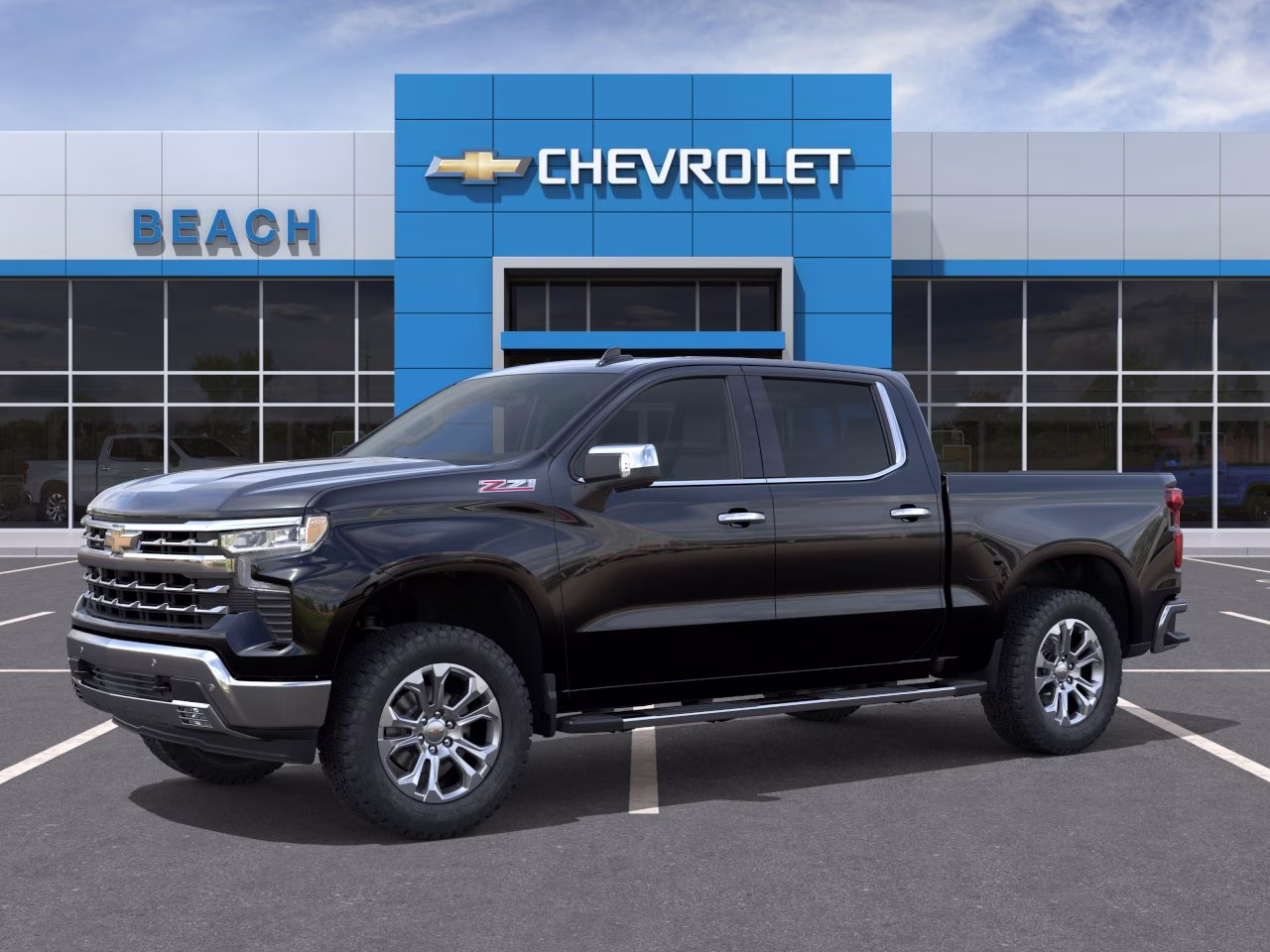 2026 Black Chevrolet Silverado 1500 LTZ 4X4 Truck