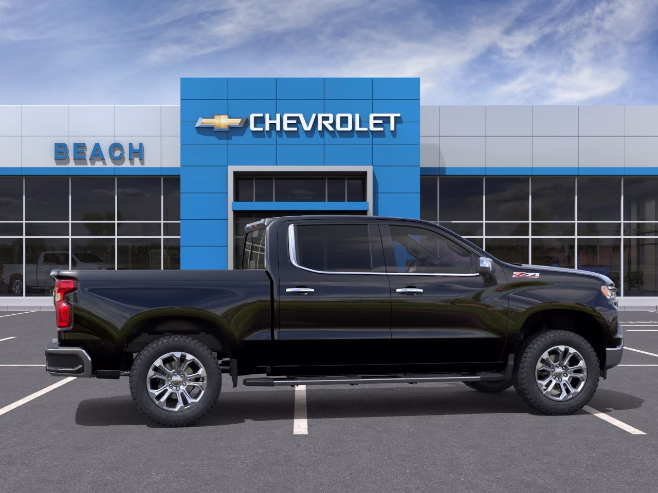 2026 Black Chevrolet Silverado 1500 LTZ 4X4 Truck