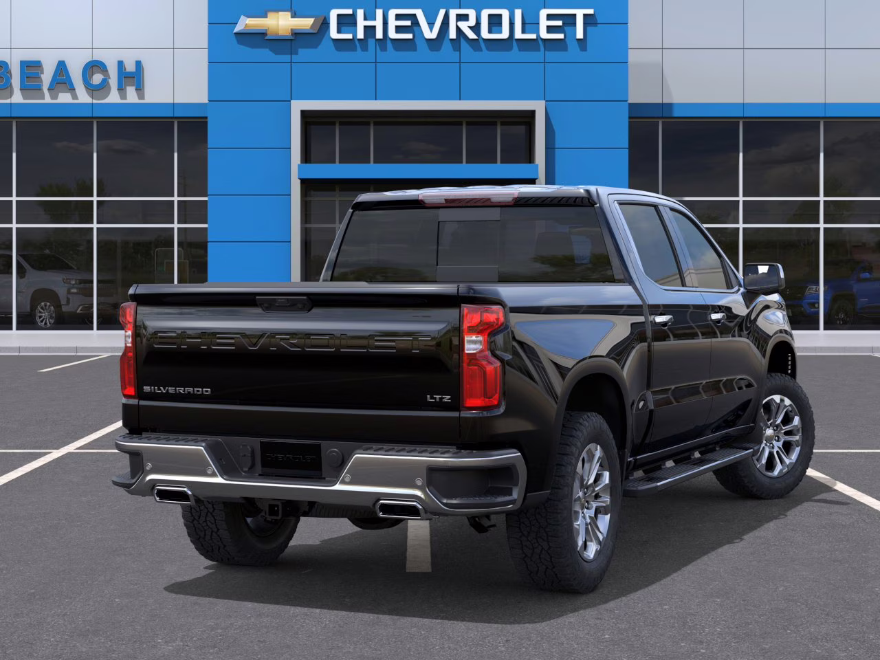 2026 Black Chevrolet Silverado 1500 LTZ 4X4 Truck