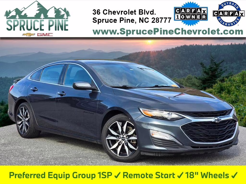 2020 Shadow Gray Metallic Chevrolet Malibu RS FWD Sedan