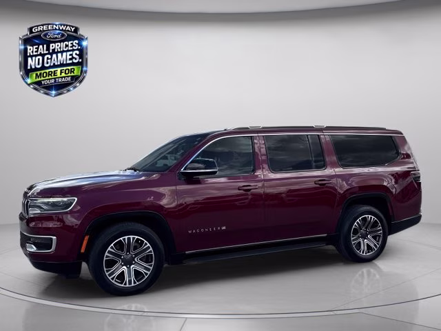 2023 Velvet Red Pearlcoat Jeep Wagoneer L Series II RWD SUV