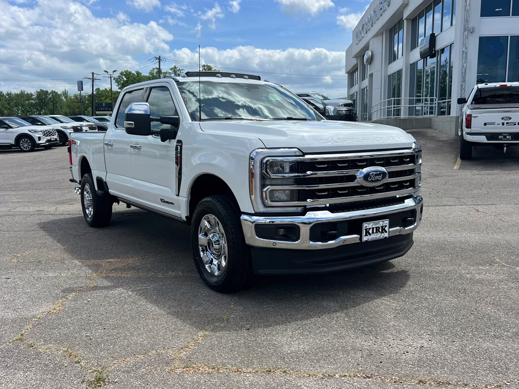 2026 Star White Metallic Tri-Coat Ford Super Duty F-250 SRW King Ranch 4X4 Truck
