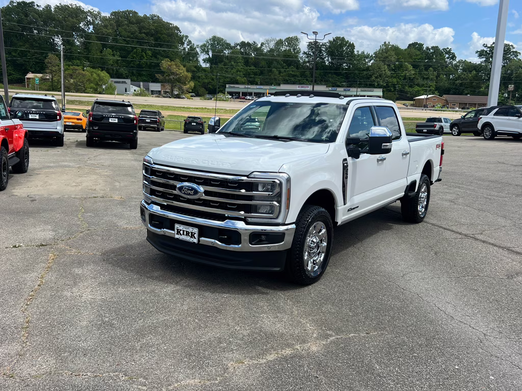 2026 Star White Metallic Tri-Coat Ford Super Duty F-250 SRW King Ranch 4X4 Truck