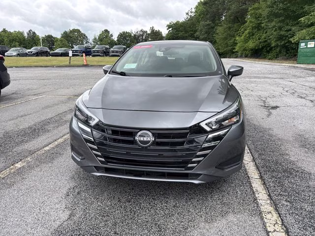 2025 Gun Metallic Nissan Versa 1.6 SV FWD Sedan