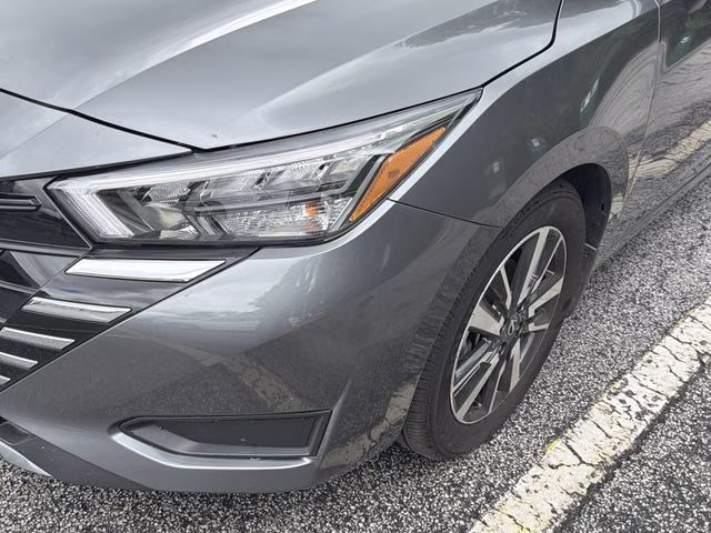 2025 Gun Metallic Nissan Versa 1.6 SV FWD Sedan