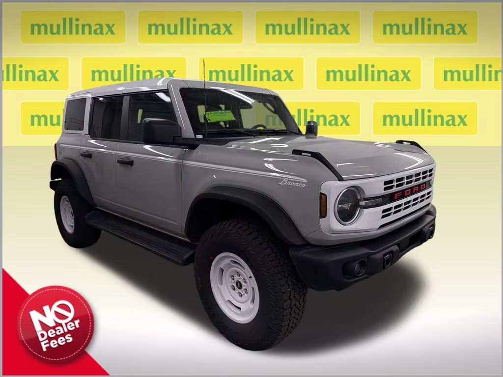 2026 AVALANCHE GRAY Ford Bronco Heritage Edition 4X4 SUV