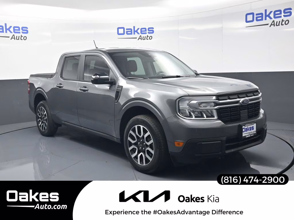 2024 Gray Metallic Ford Maverick Lariat FWD Truck