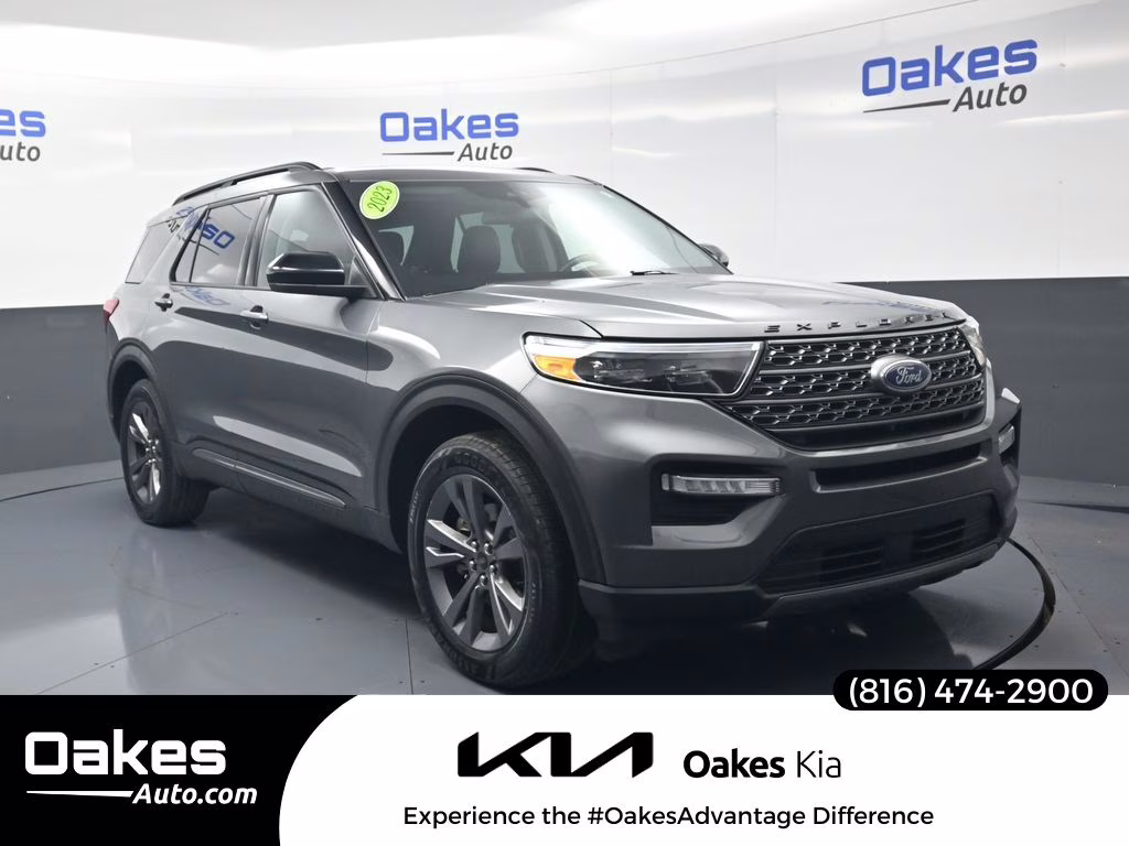 2023 Gray Metallic Ford Explorer XLT 4X4 SUV