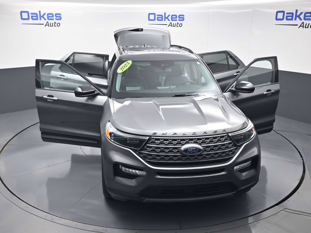 2023 Gray Metallic Ford Explorer XLT 4X4 SUV