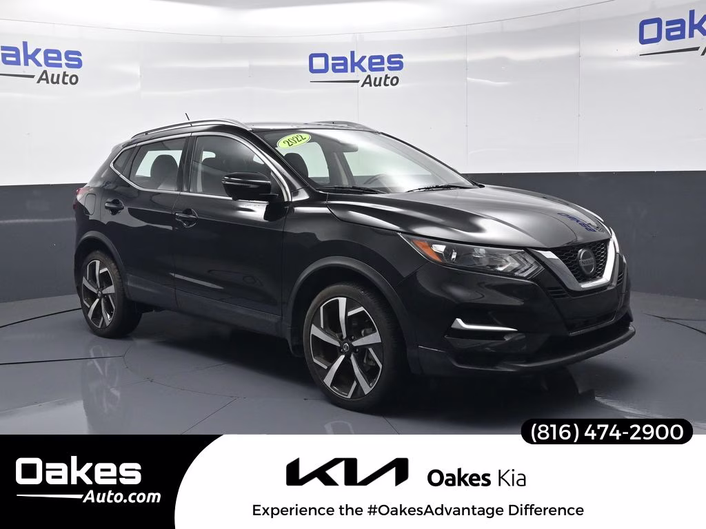 2022 Magnetic Black Pearl Nissan Rogue Sport SL AWD SUV