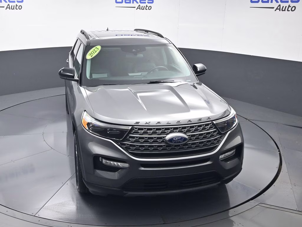 2023 Gray Metallic Ford Explorer XLT 4X4 SUV
