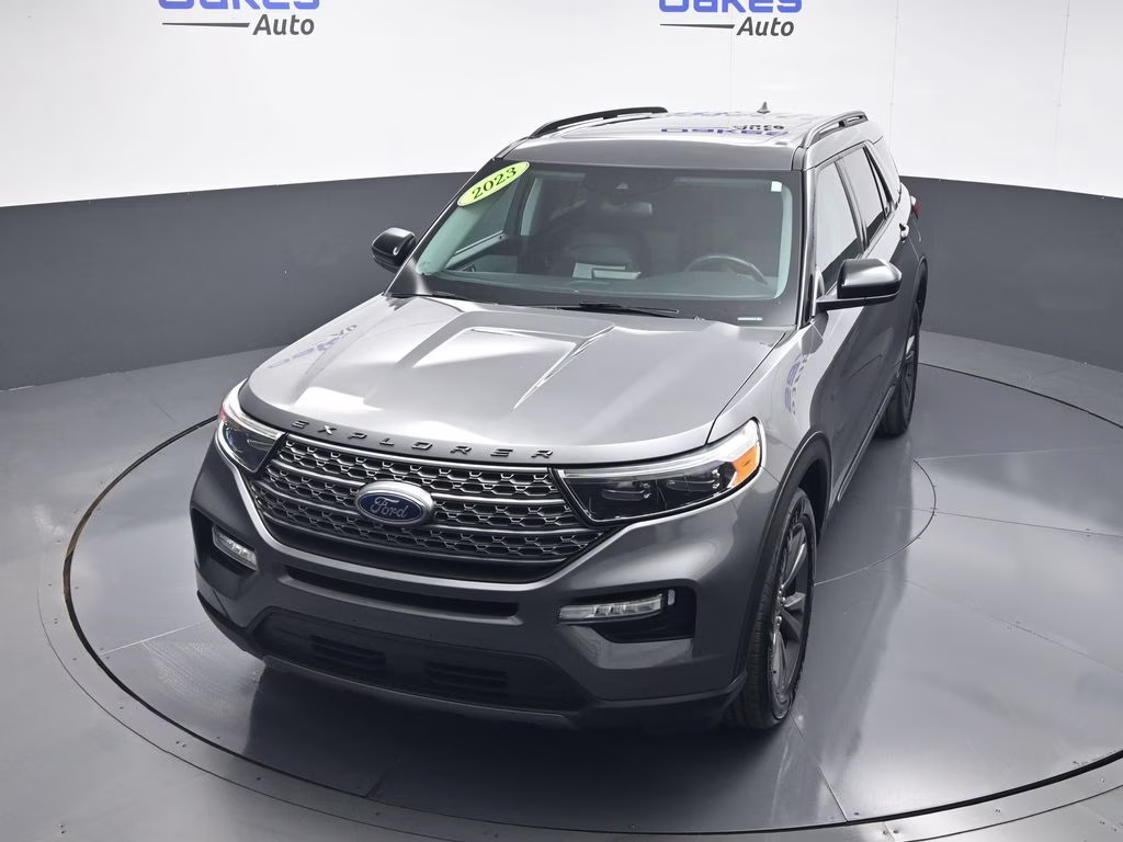 2023 Gray Metallic Ford Explorer XLT 4X4 SUV