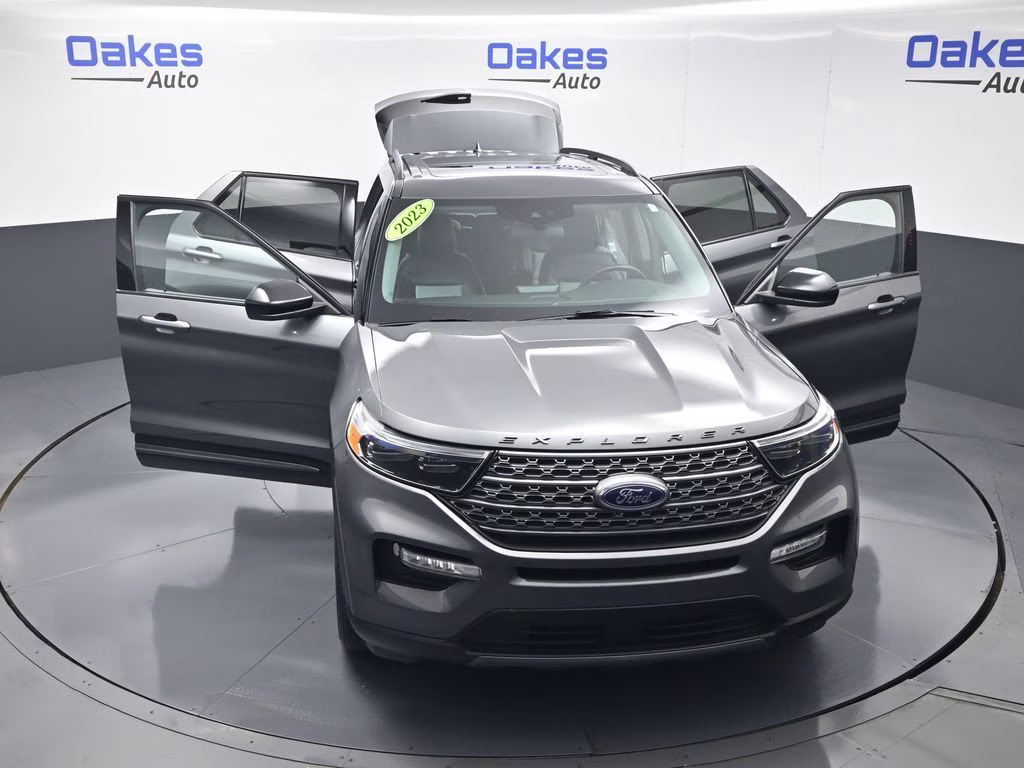 2023 Gray Metallic Ford Explorer XLT 4X4 SUV