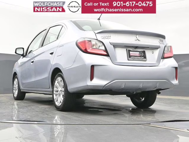 2022 Starlight Silver Metallic Mitsubishi Mirage G4 ES FWD Sedan