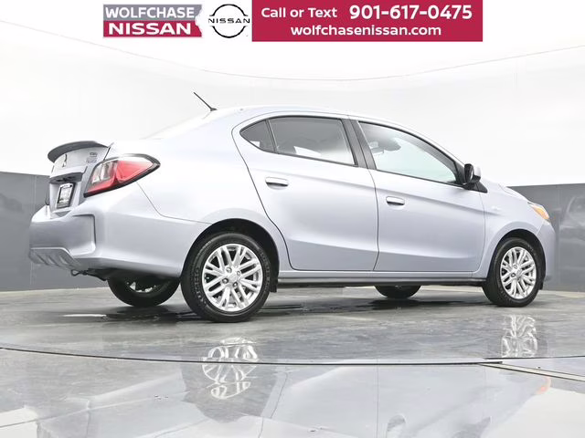 2022 Starlight Silver Metallic Mitsubishi Mirage G4 ES FWD Sedan