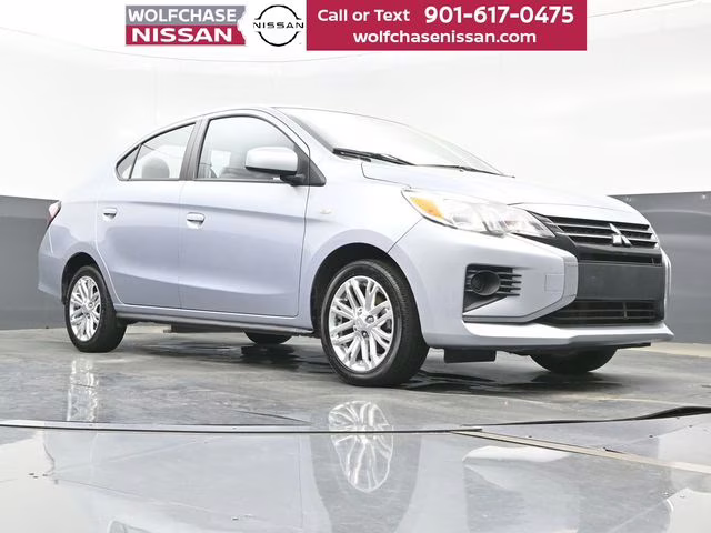 2022 Starlight Silver Metallic Mitsubishi Mirage G4 ES FWD Sedan