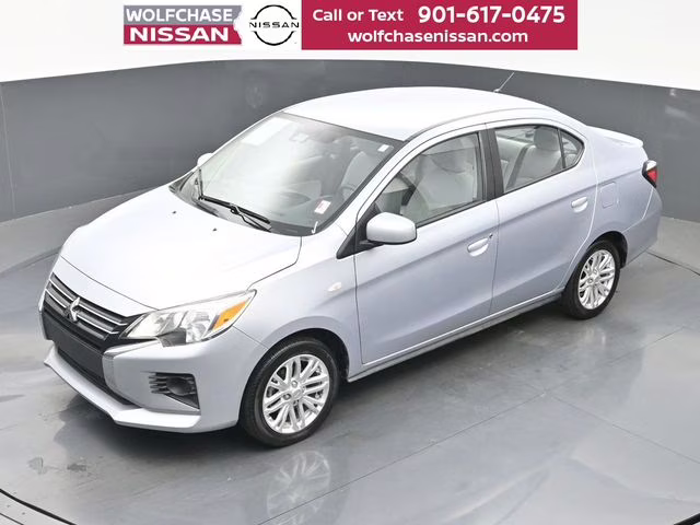 2022 Starlight Silver Metallic Mitsubishi Mirage G4 ES FWD Sedan