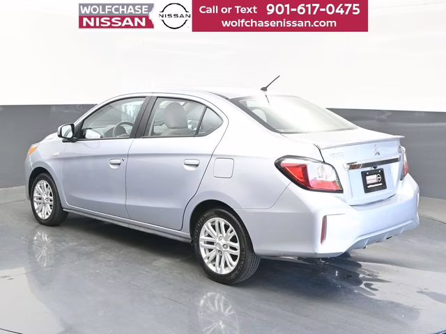2022 Starlight Silver Metallic Mitsubishi Mirage G4 ES FWD Sedan