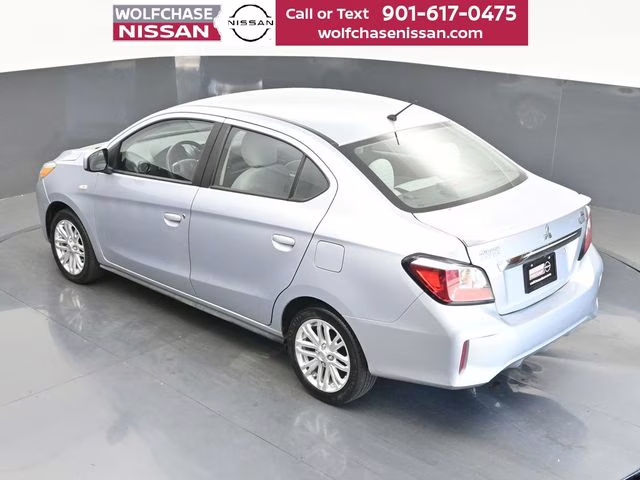 2022 Starlight Silver Metallic Mitsubishi Mirage G4 ES FWD Sedan