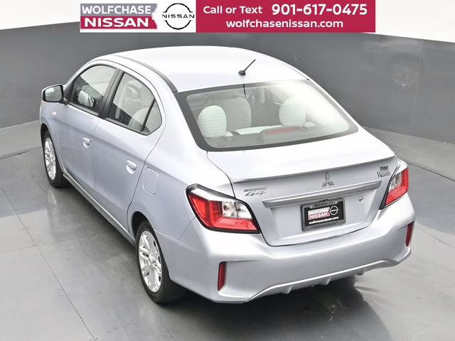 2022 Starlight Silver Metallic Mitsubishi Mirage G4 ES FWD Sedan
