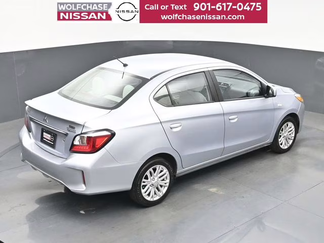 2022 Starlight Silver Metallic Mitsubishi Mirage G4 ES FWD Sedan