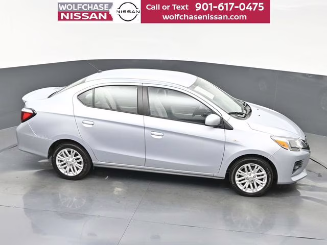 2022 Starlight Silver Metallic Mitsubishi Mirage G4 ES FWD Sedan