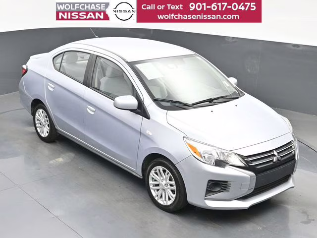 2022 Starlight Silver Metallic Mitsubishi Mirage G4 ES FWD Sedan