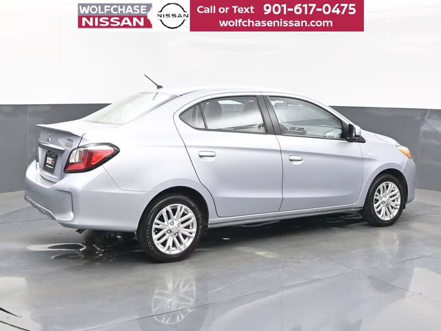 2022 Starlight Silver Metallic Mitsubishi Mirage G4 ES FWD Sedan
