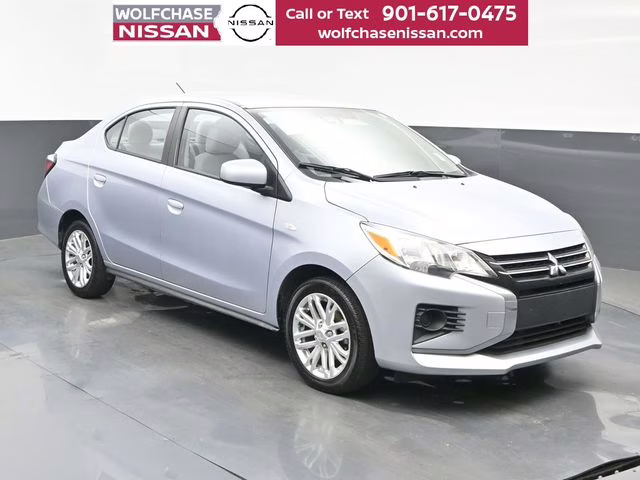 2022 Starlight Silver Metallic Mitsubishi Mirage G4 ES FWD Sedan