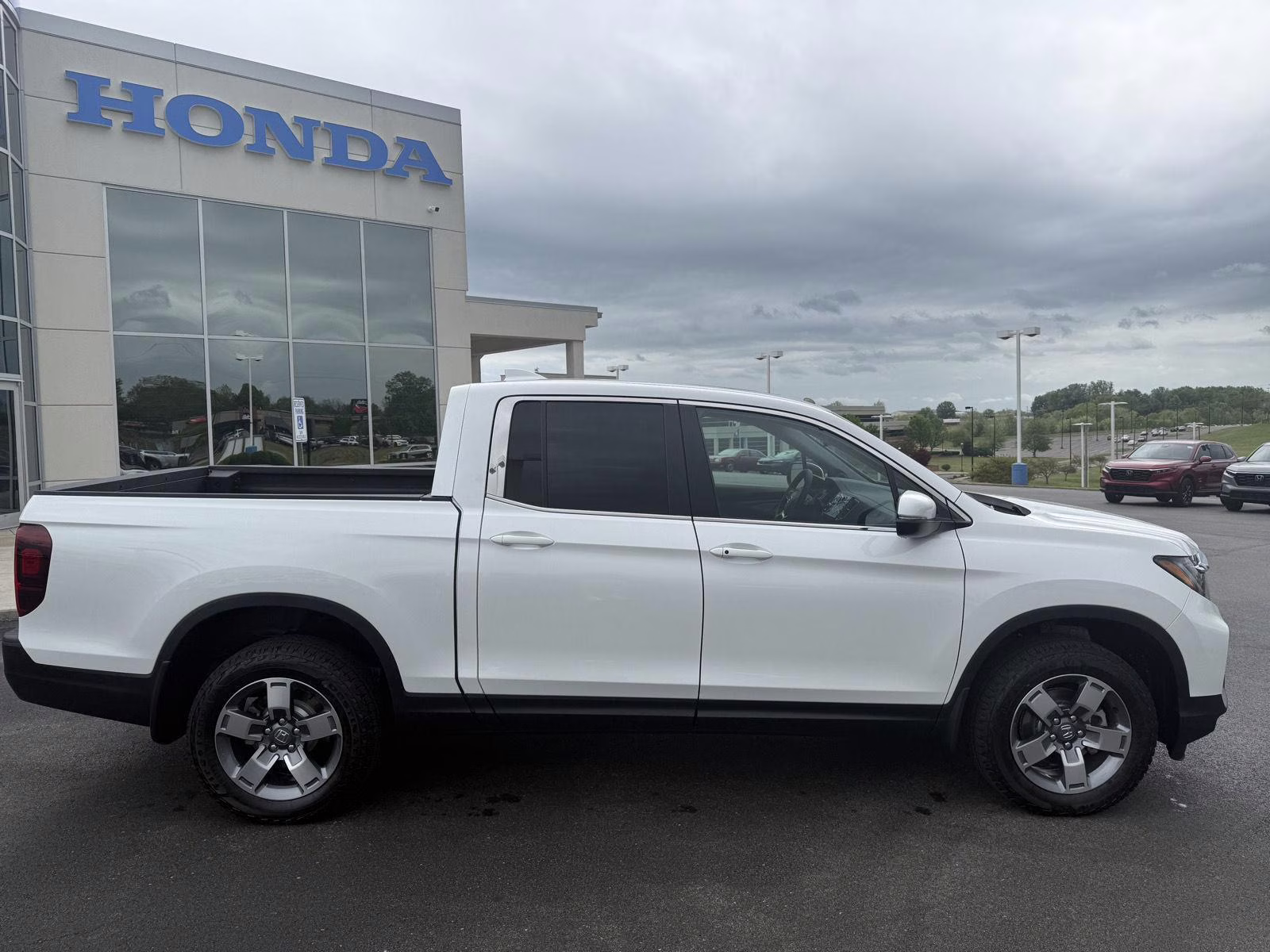 2026 Platinum White Pearl Honda Ridgeline RTL AWD Truck