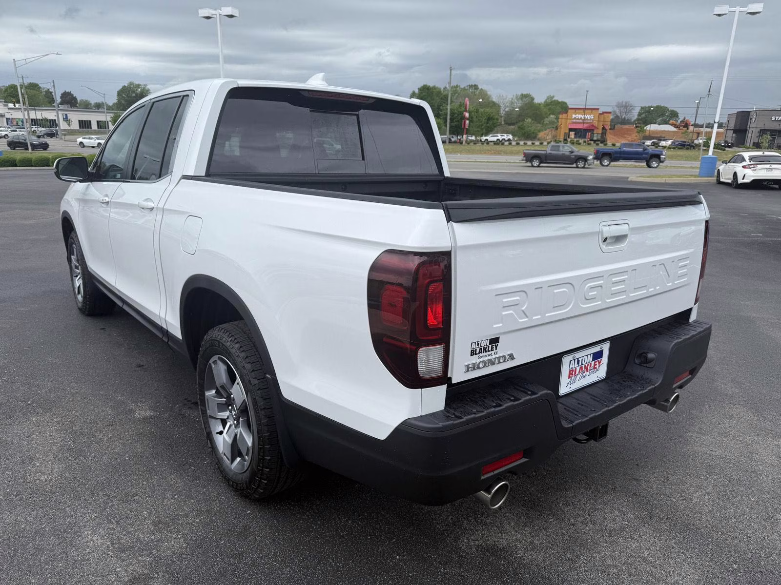 2026 Platinum White Pearl Honda Ridgeline RTL AWD Truck