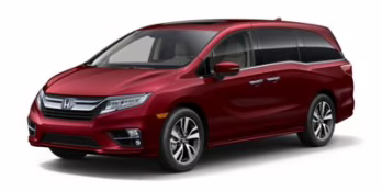 2019 White Honda Odyssey Elite FWD Van