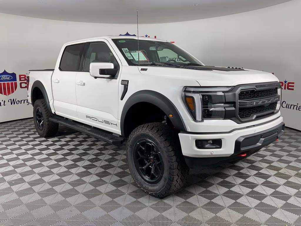 2026 White Metallic Ford F-150 Lariat Roush 4X4 Truck