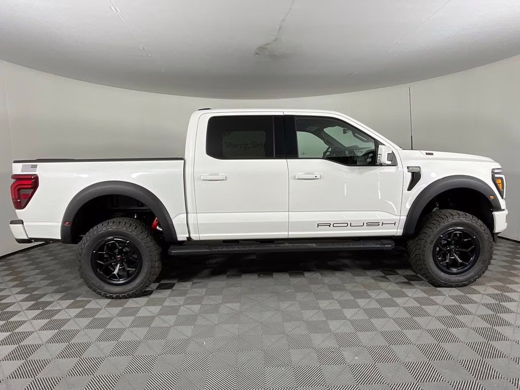 2026 White Metallic Ford F-150 Lariat Roush 4X4 Truck