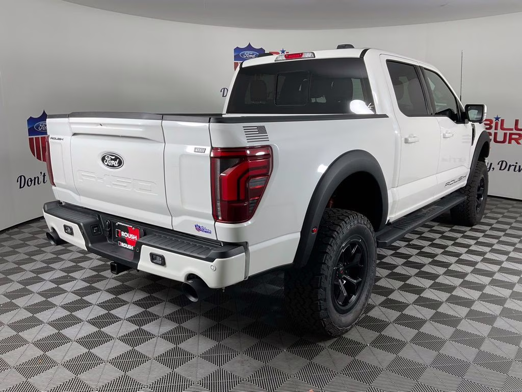 2026 White Metallic Ford F-150 Lariat Roush 4X4 Truck