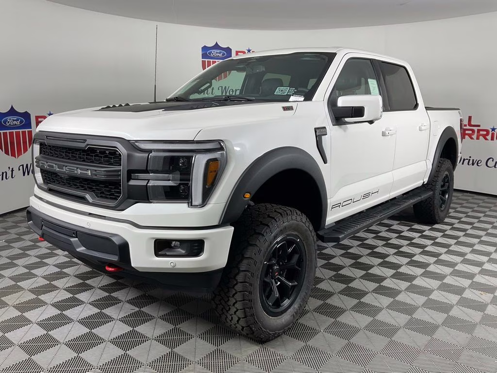 2026 White Metallic Ford F-150 Lariat Roush 4X4 Truck