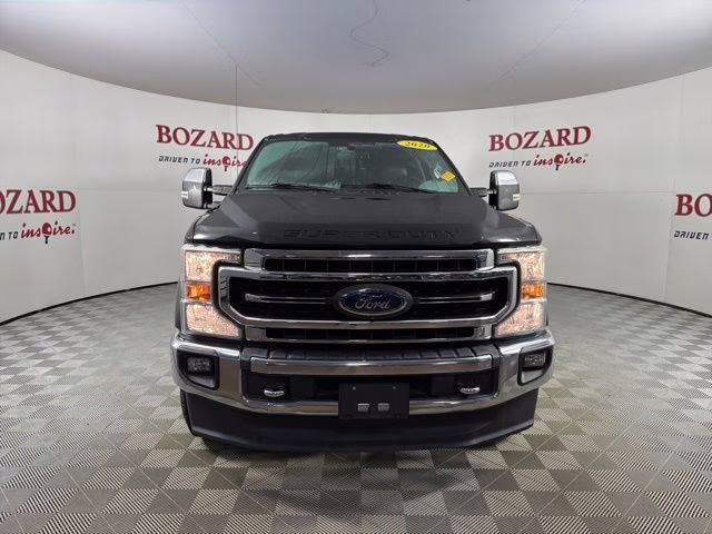 2020 Black Metallic Ford Super Duty F-350 SRW Lariat 4X4 Truck