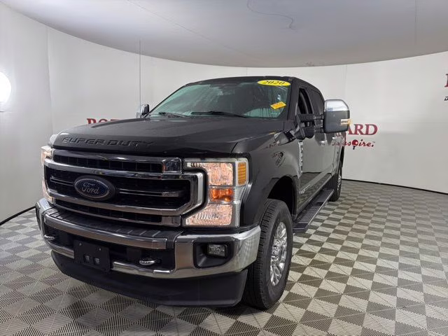 2020 Black Metallic Ford Super Duty F-350 SRW Lariat 4X4 Truck