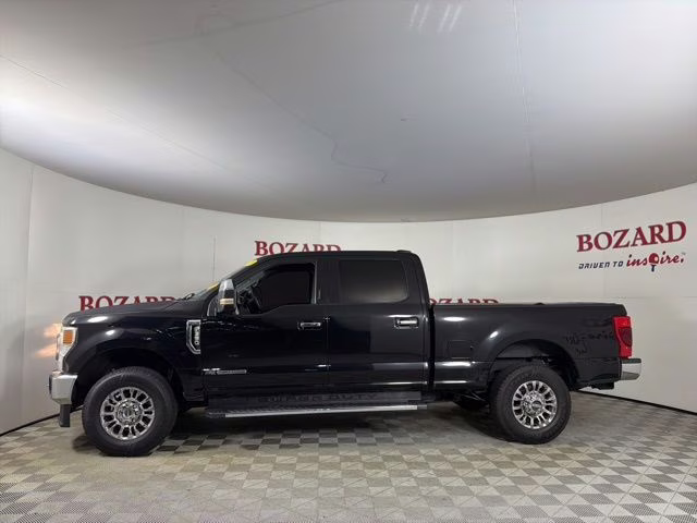 2020 Black Metallic Ford Super Duty F-350 SRW Lariat 4X4 Truck