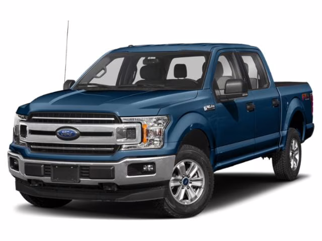 2018 Lightning Blue Ford F-150 XLT 4X4 Truck