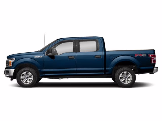 2018 Lightning Blue Ford F-150 XLT 4X4 Truck