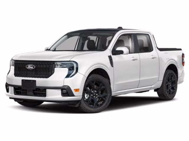 2026 Space White Metallic Ford Maverick Lobo Standard AWD Truck