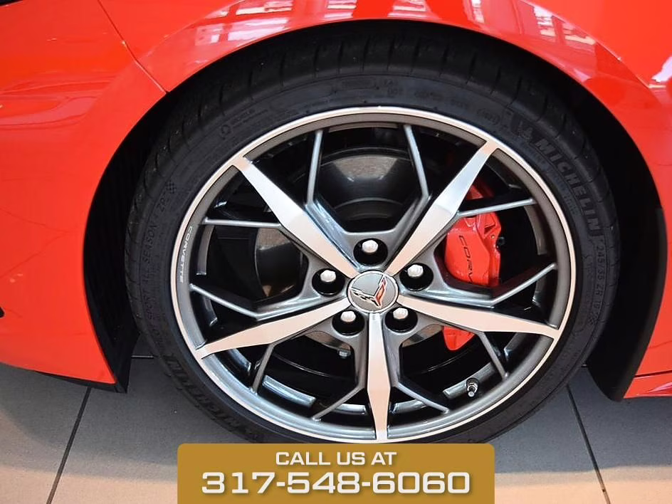 2021 Torch Red Chevrolet Corvette Stingray RWD Convertible