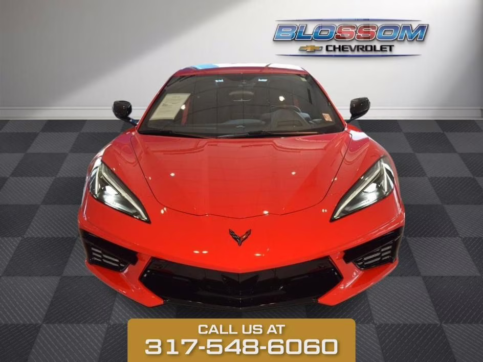 2021 Torch Red Chevrolet Corvette Stingray RWD Convertible