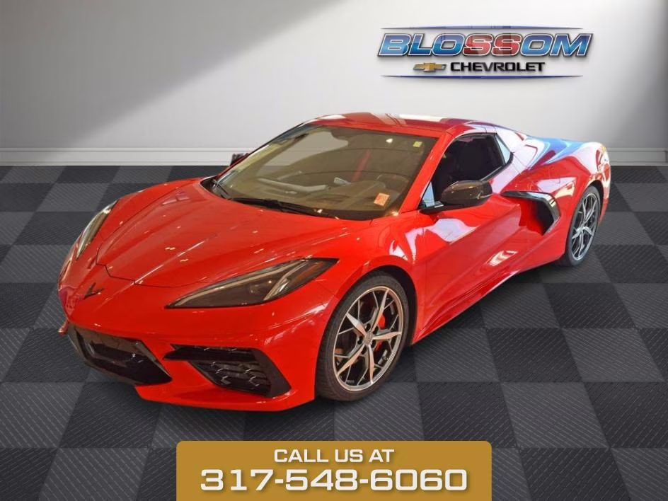 2021 Torch Red Chevrolet Corvette Stingray RWD Convertible