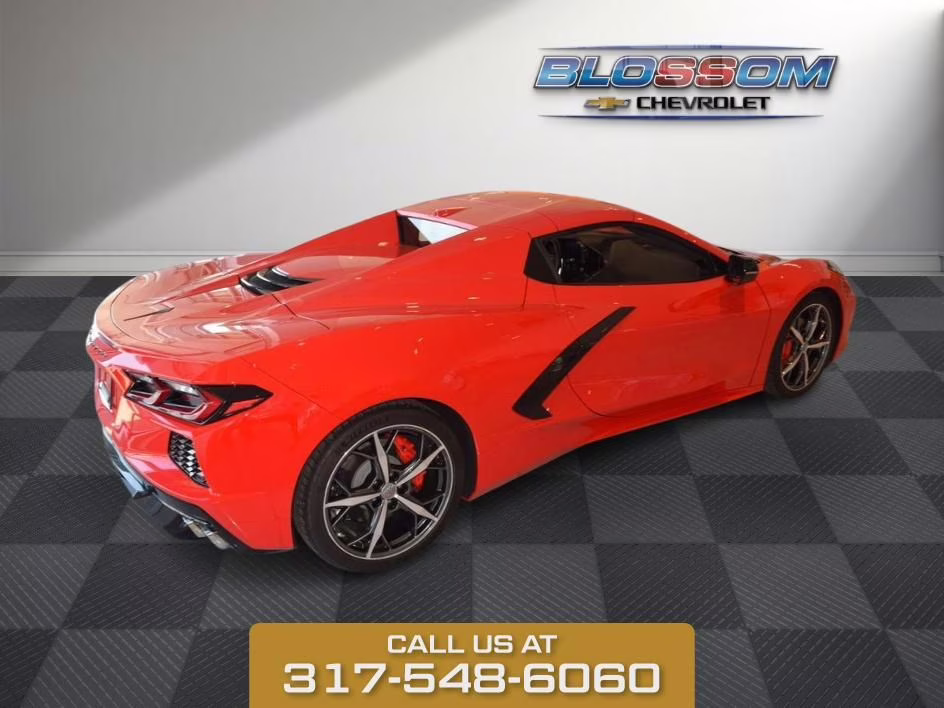 2021 Torch Red Chevrolet Corvette Stingray RWD Convertible