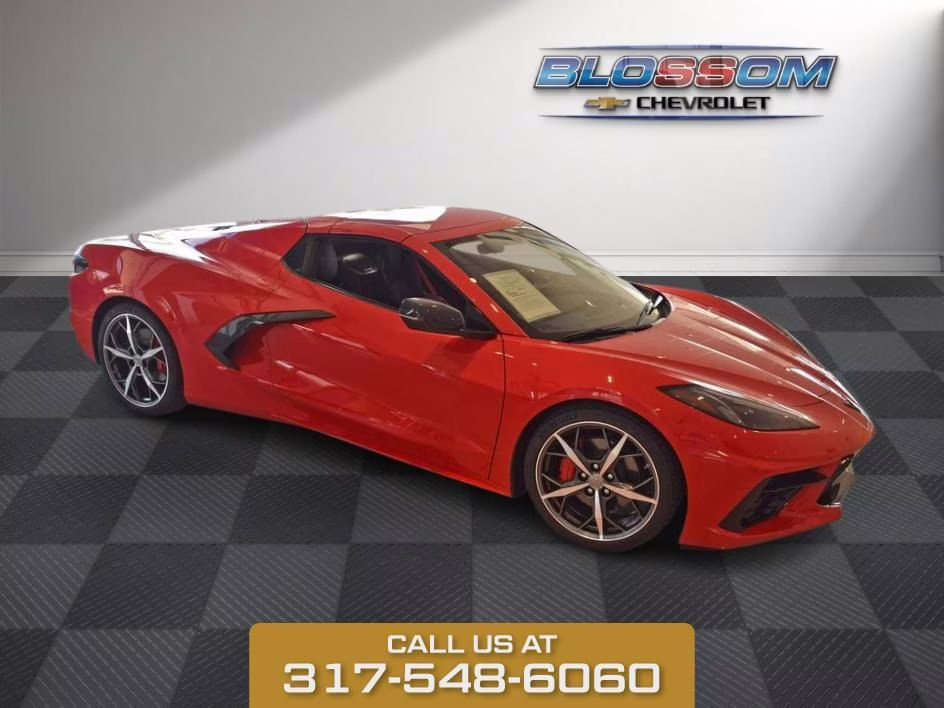 2021 Torch Red Chevrolet Corvette Stingray RWD Convertible