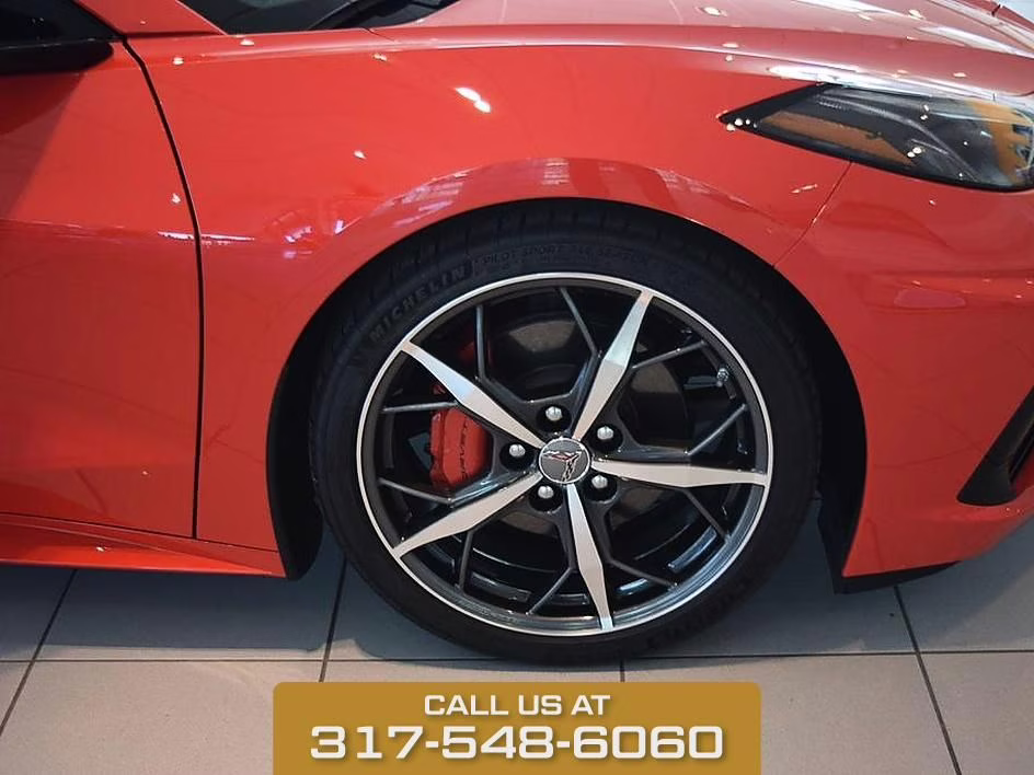 2021 Torch Red Chevrolet Corvette Stingray RWD Convertible